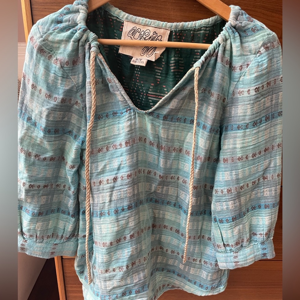 Ace&Jig tie neck top